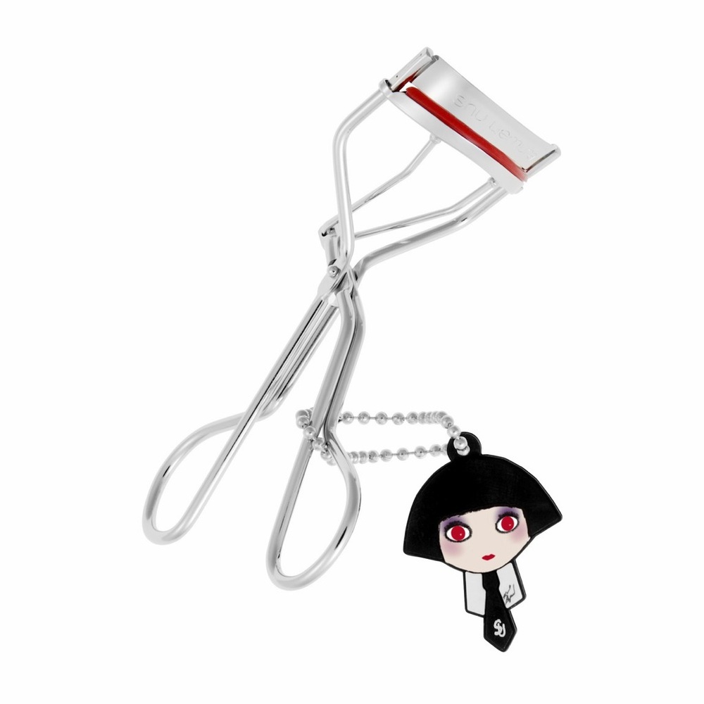 NEW Shu Uemura Karl Lagerfeld Eyelash Curler Silver Mon Shu Girl LIMITED EDITION